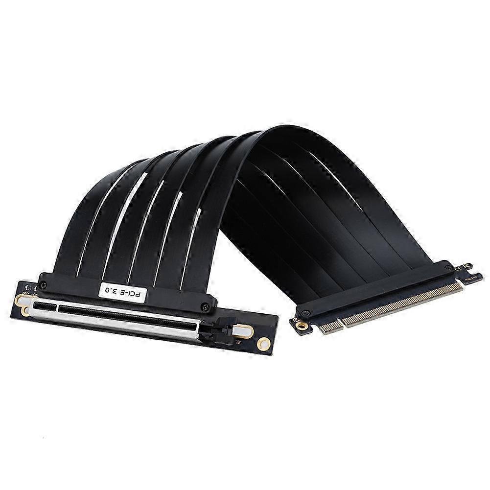 Flexible 24cm PCIe 3.0 x16 Shielded Riser
