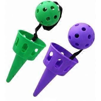 Improve Hand-Eye Coordination with Mini Catch Ball Toy, 2 Sets for Toddlers & Kids, Educational Party Favors