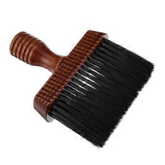 Salon Hair Cleaning Barber Neck Duster Brush with Soft Bristles and Ergonomic Wooden Handle Ref: 3442
