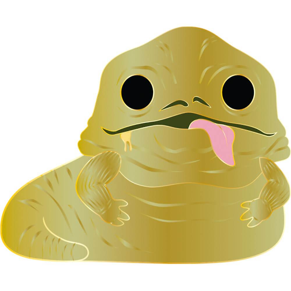 Star Wars Classic Jabba the Hutt 4â€ Funko Pop! Enamel Pin Chase Ships 1 in 6