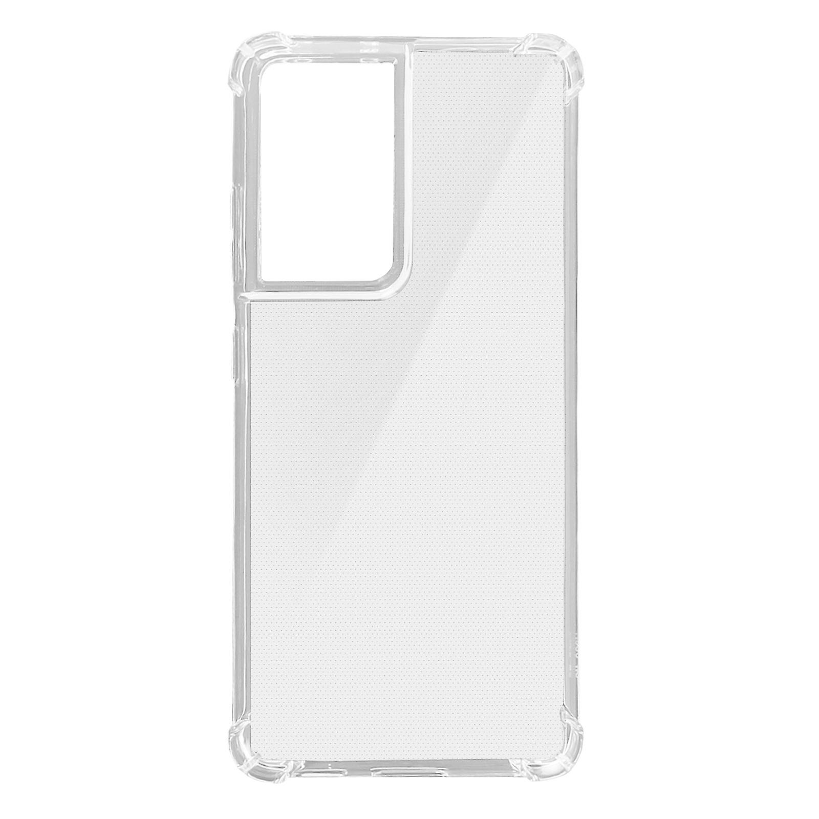 Capa para Galaxy S21 Ultra Flexível com Cantos anti-Choque Transparente