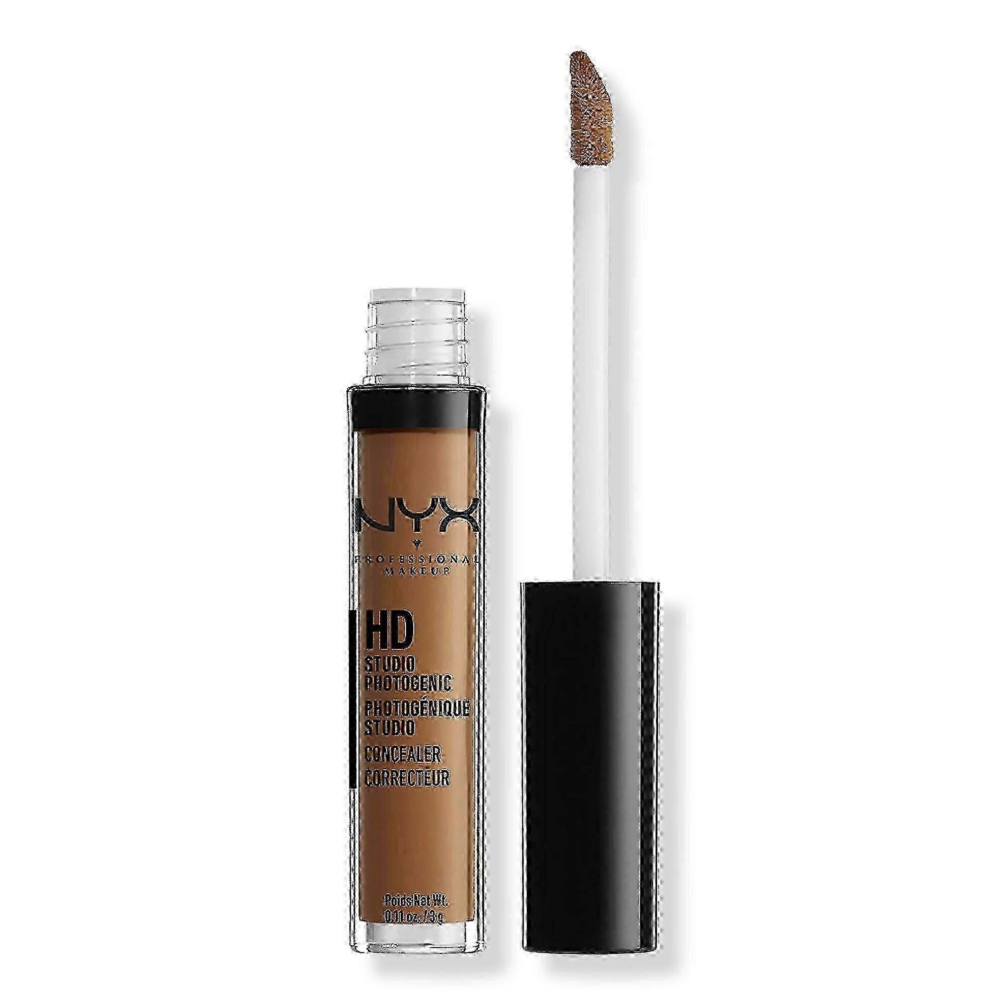 Nyx Professional Makeup Hd Concealer Wand Medium Coverage Under Eye Concealer, Cocoa, 0.11 Oz