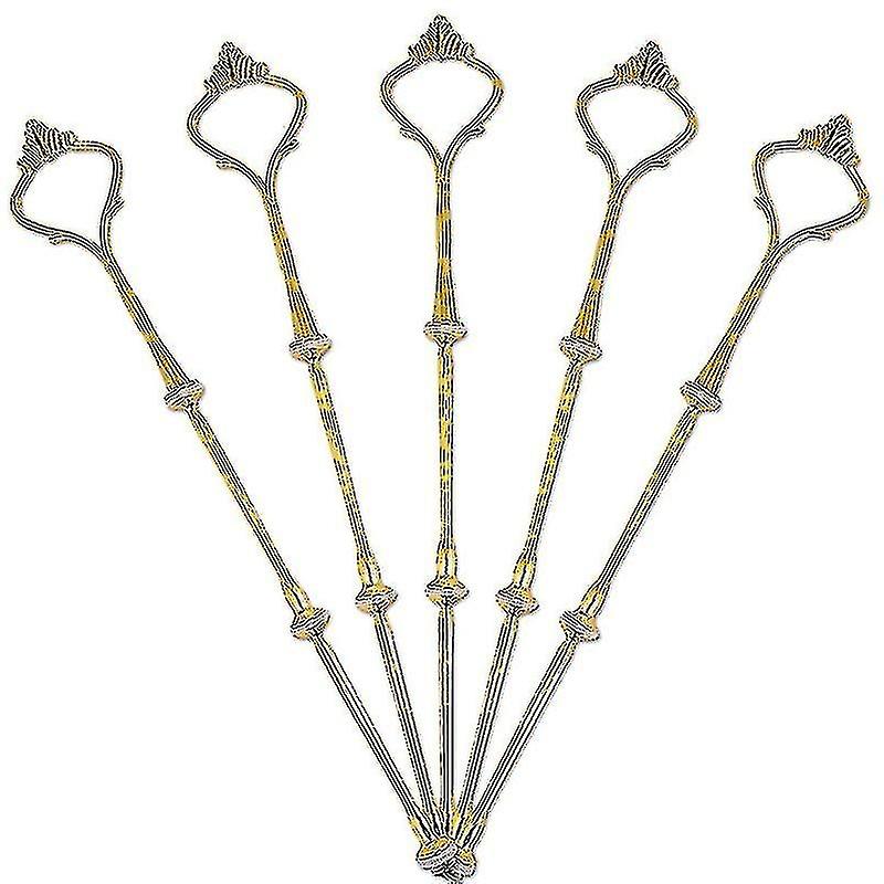 3 Tier Golden Cake Stand(5 Sets) Holder,crown