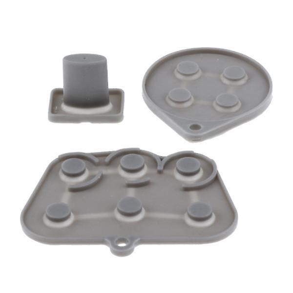 2xConductive Button Rubber Pad Set Replacement Part Repair Kit for Sega Saturn