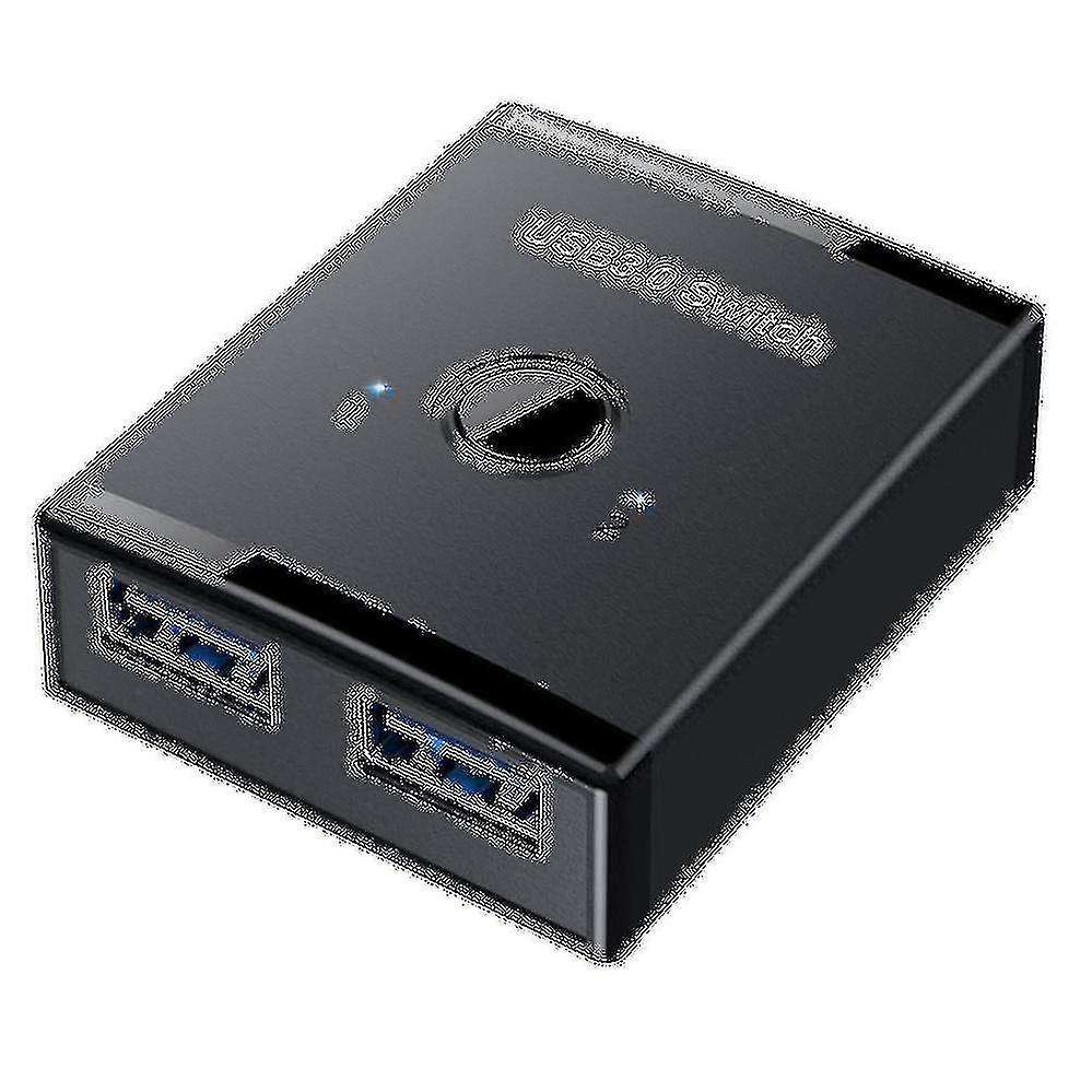 Usb Switch Kvm Usb Hub 3.0 Switcher Selector Kvm Switch For Pc Keyboard Mouse Printer 1 Pc Sharing