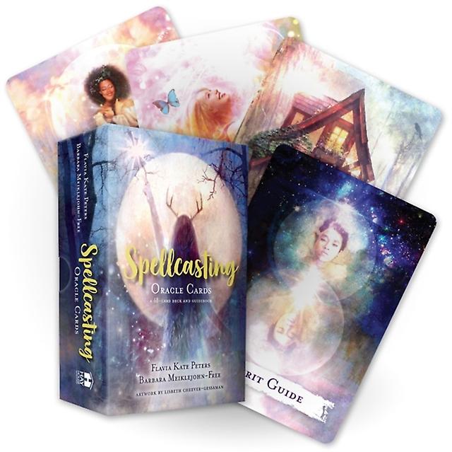 Spellcasting Oracle Cards by Barbara MeiklejohnFree Cards Book
