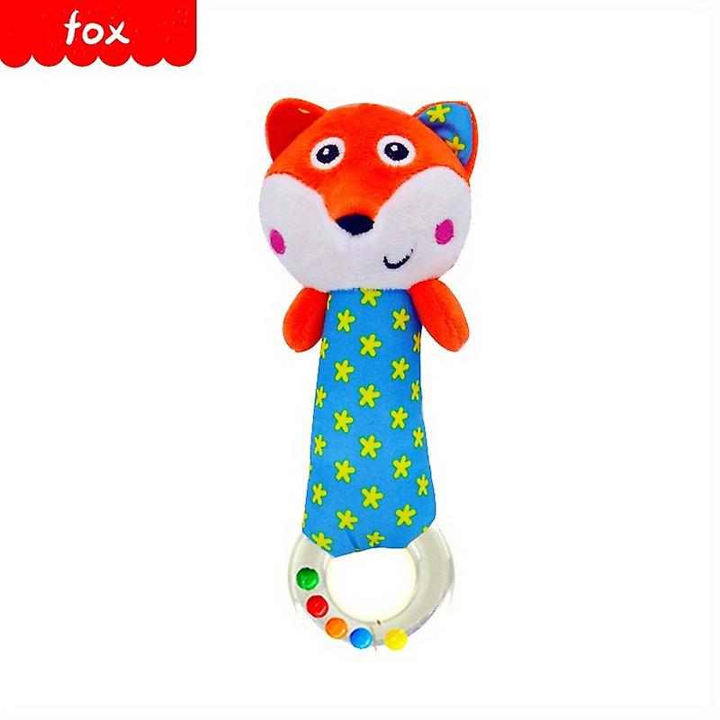 Baby Hand Rattles Newborn Hand Grab Rattles 0-1 Years Old Soothing Hand Rattles Puzzle Plush Toys