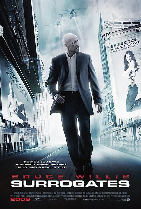 Surrogates Double Sided Us One Sheet (2009) Movie Poster