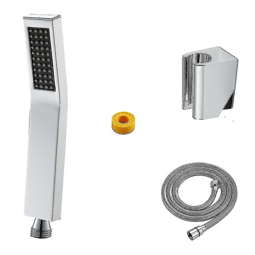 Hand Shower Set Wall Mounted Hand Held Brass Shower Head Abs, A