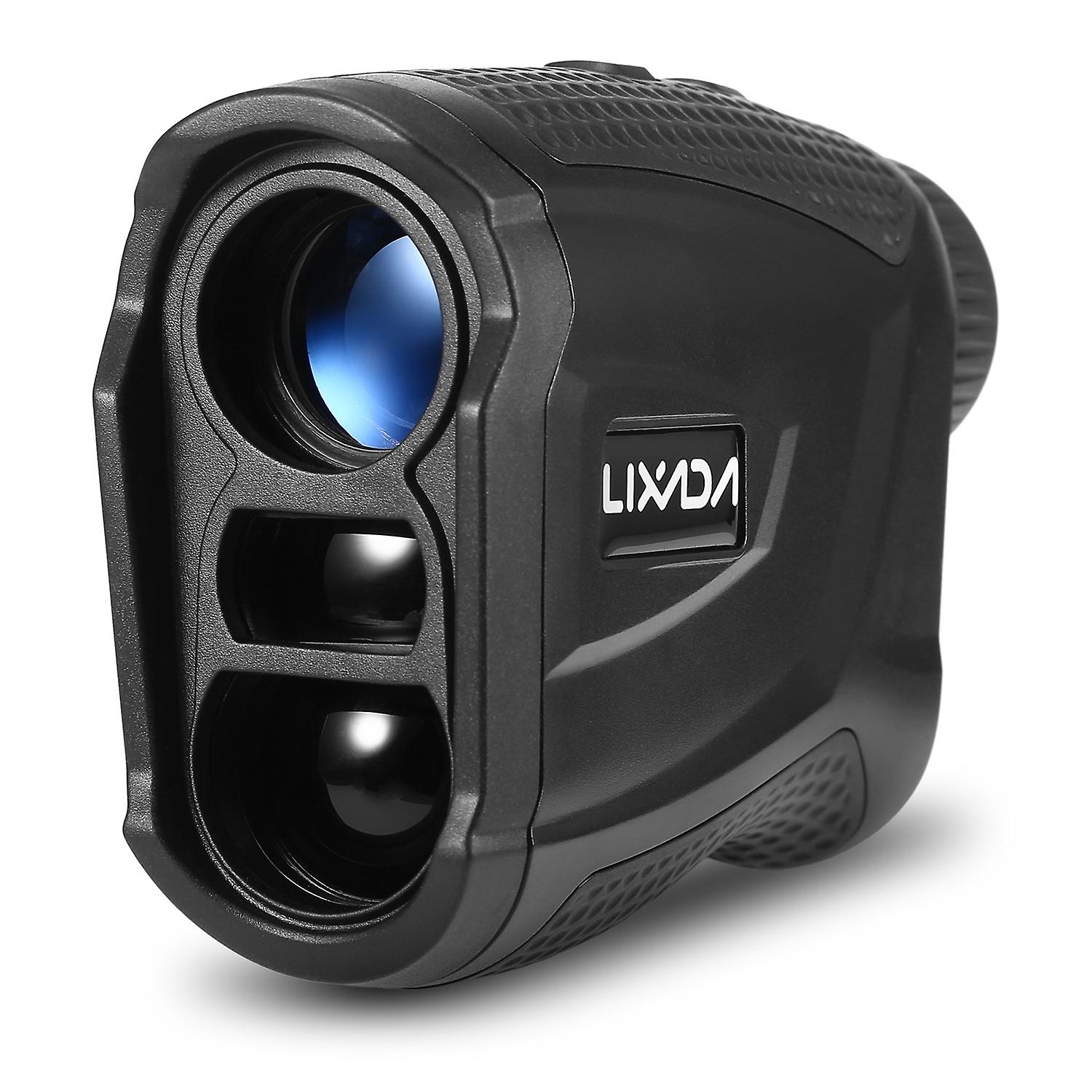 Lixada Golf Rangefinder 656 Yards Range Rechargeable Distance Meter Speed Tester 6X Magnification Go