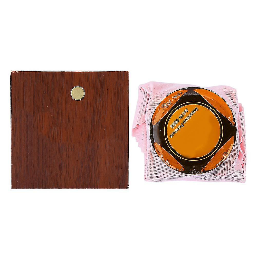Colophane artisanale de qualité supérieure dans un coffret en bois pour violon, alto, violoncelle et erhu (transparente)