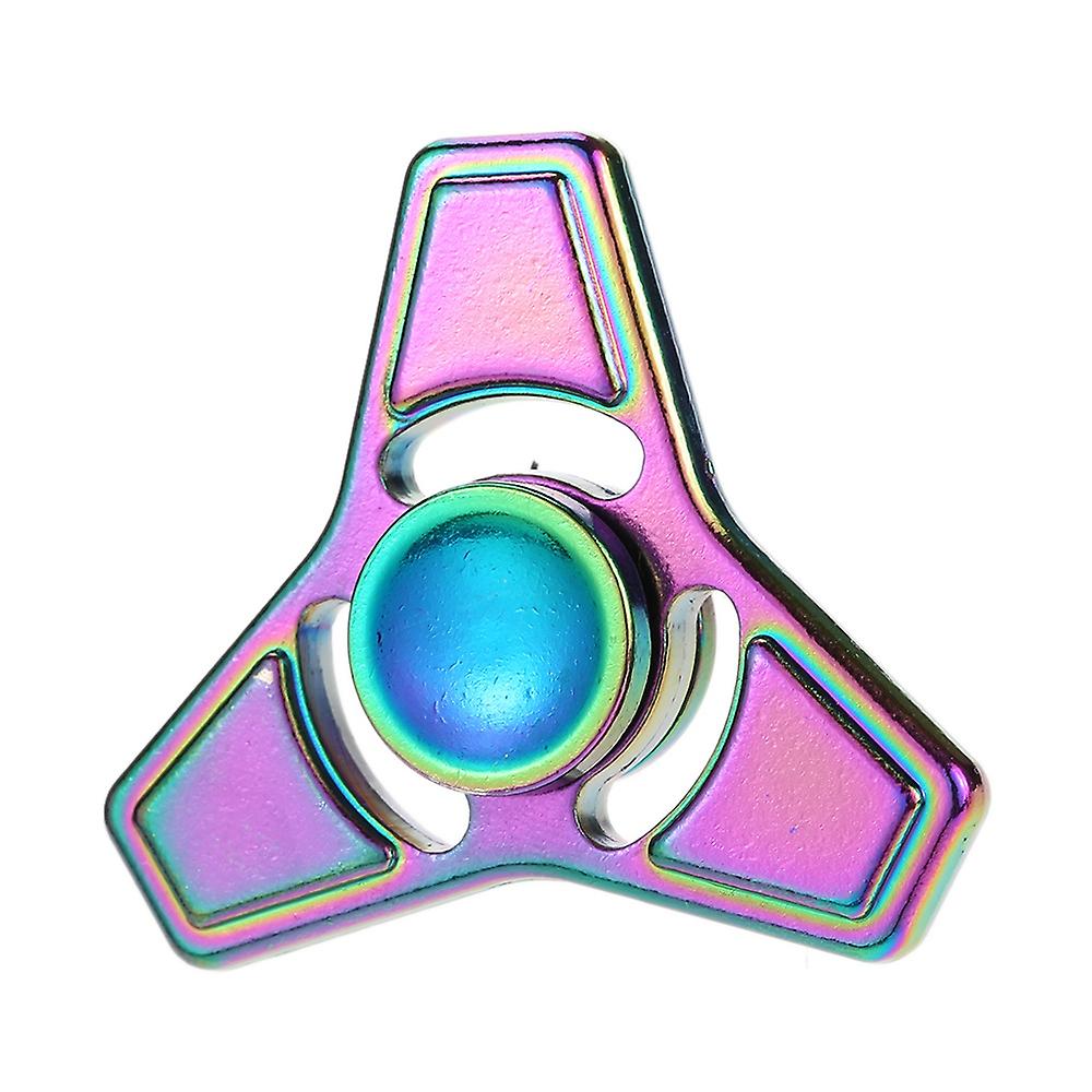 New Hot Mini Premium Metal Alloy Fidget Hand Finger Spinner Spin Triangle Widget Focus EDC Pocket D