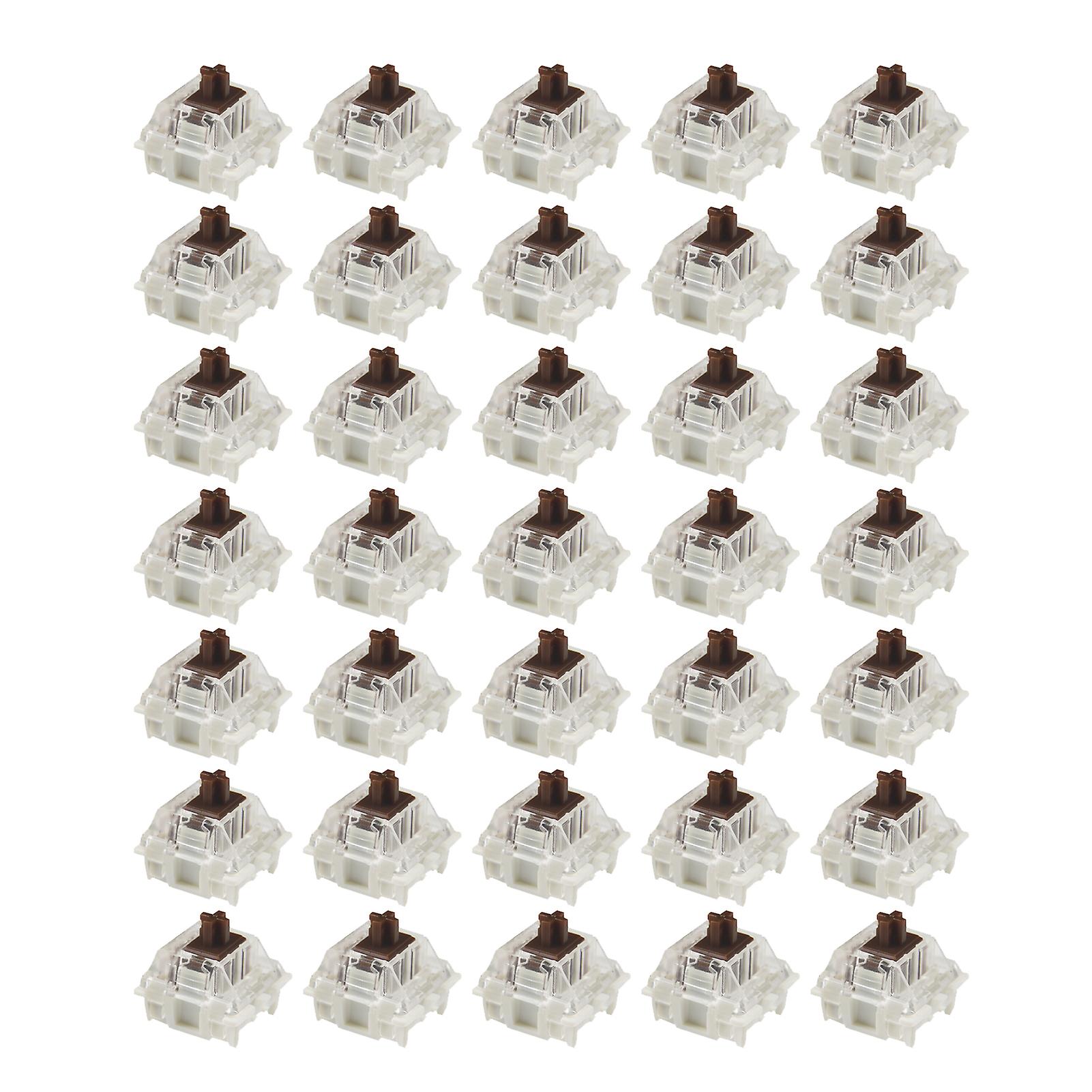 35pcs SMD RGB Mechanical Keyboard Switch Brown for DIY Beginners and Professionals