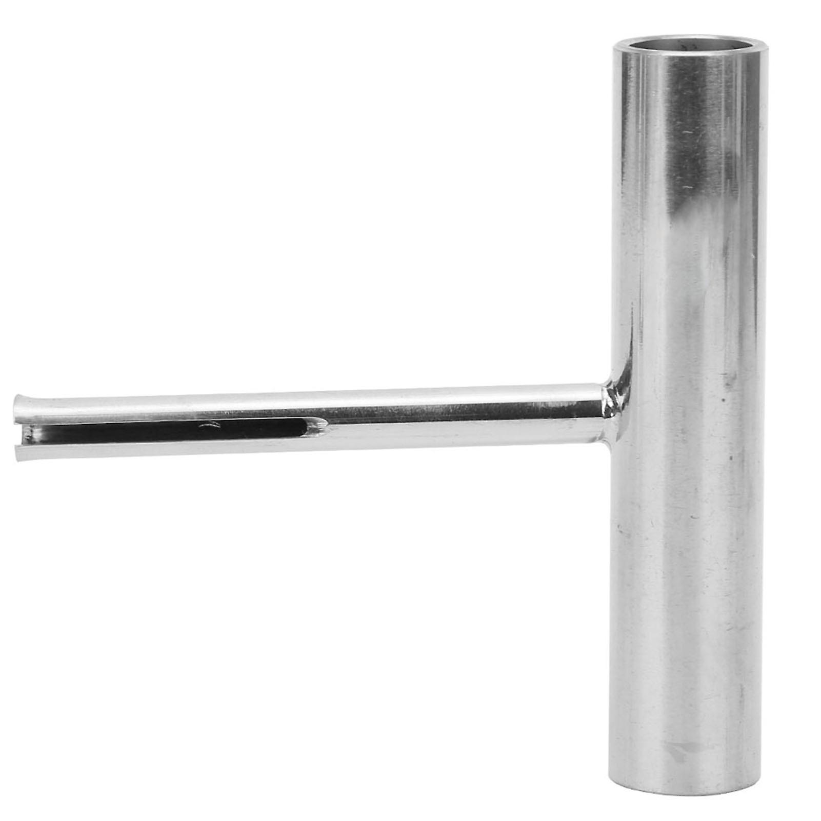 SSA Y019 304 Stainless Steel Diving T BAR Fish Latex Tube Wishbone Insertion Tool Accessory