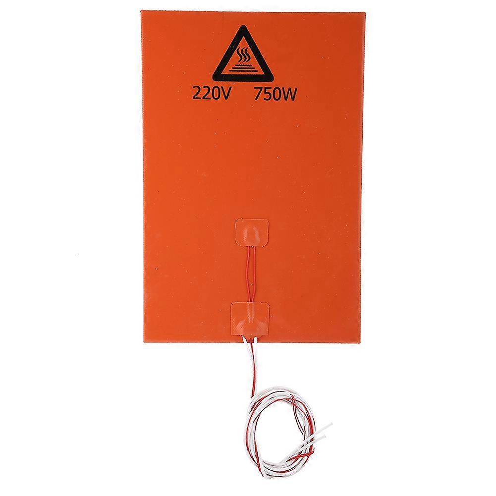 Silicone Heating Pad for 3D Printer (220V, 750W, 200 x 300mm)