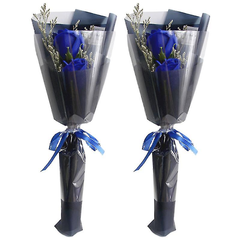 2pcs Soap Flower For Valentine's Day