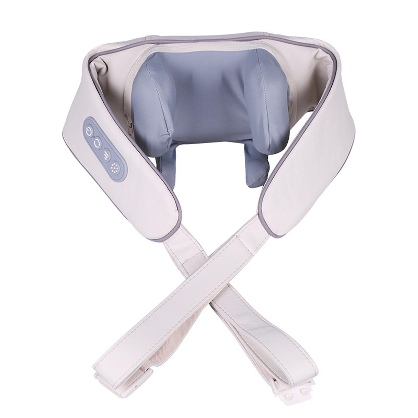 Hot Compress Cordless Electric Neck Massager Multi-Purpose Adjustables Modes Massager for Women Men Elder