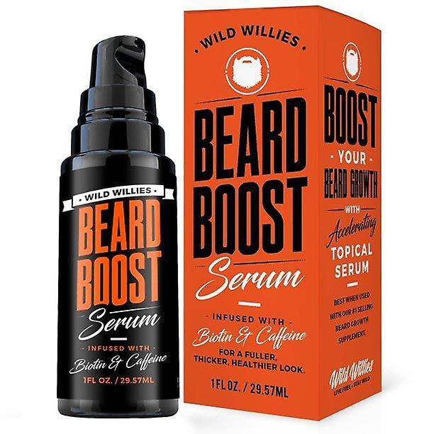 Wild Willies Beard Growth Serum With Biotin & Caffeine, 1 Oz