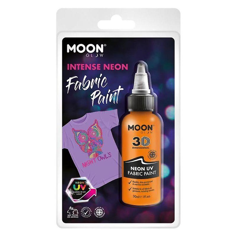 Moon Glow Neon Uv Intense Fabric Paint 30ml Clamshell M38514