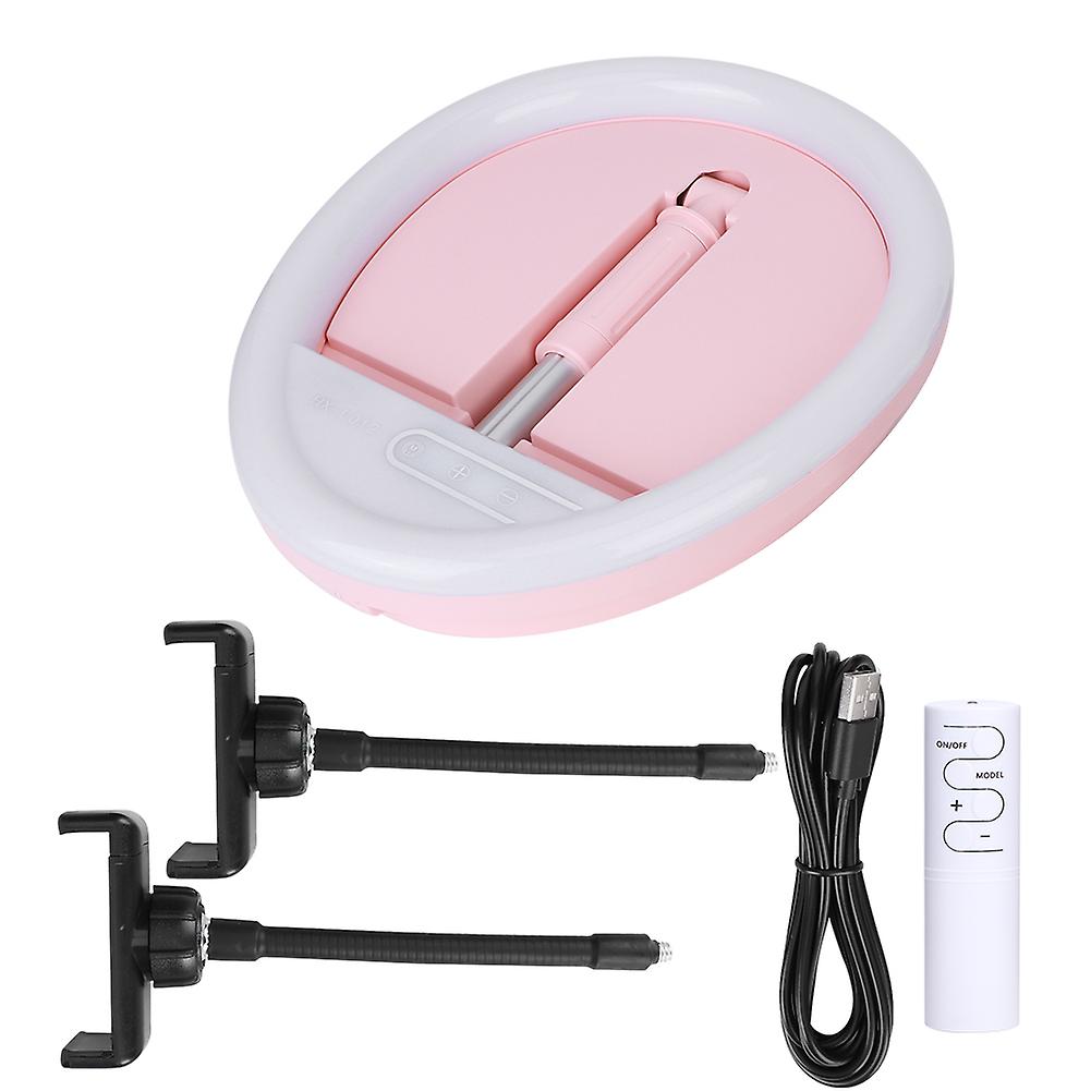 12'' LED Dimmable Ring Light Folding Fill Light for Selfie Vlog Live Video Studio