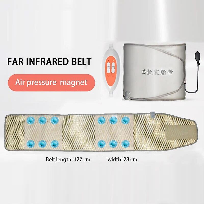 220V Abdominal Pain Hot Compress Fat Massage Vibration Waist Warming Chinese Medicine Package Fever Warm Belt