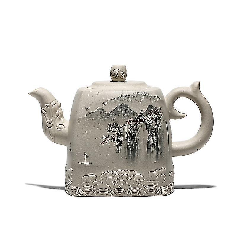 Teapot Landscape Master Handpainted Ore Mud Kung Fu Kettle Creative Teaware |teapots