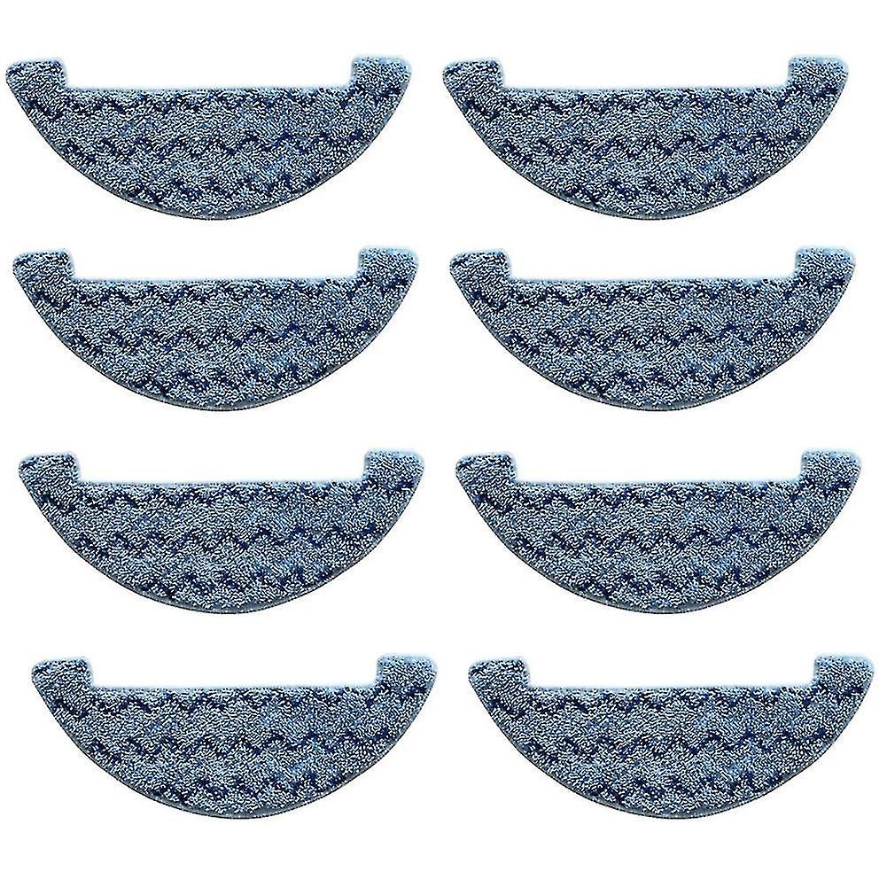 8pcs Mop Pads Cloth Replacement Compatible With Ilife A7 A9s Mop Washable