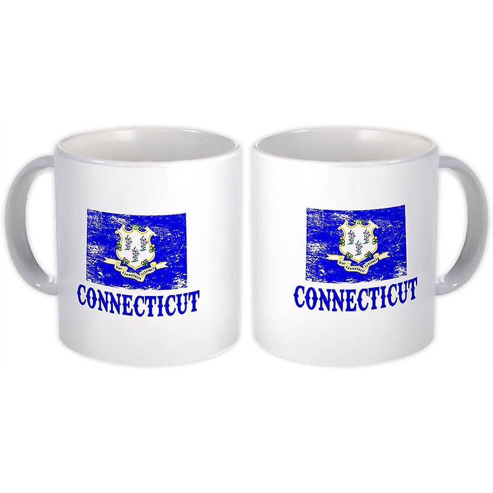 Gift Mug: Connecticut Flag