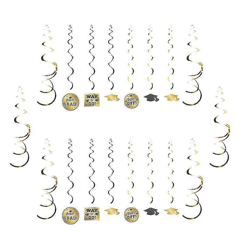 18pcs Graduation Party Pendants