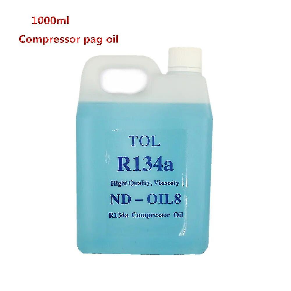 زيت تبريد ضاغط تكييف الهواء PAG ، زيت PAG R134a ، زيت ND 8 لضاغط R134a ، 1000 م