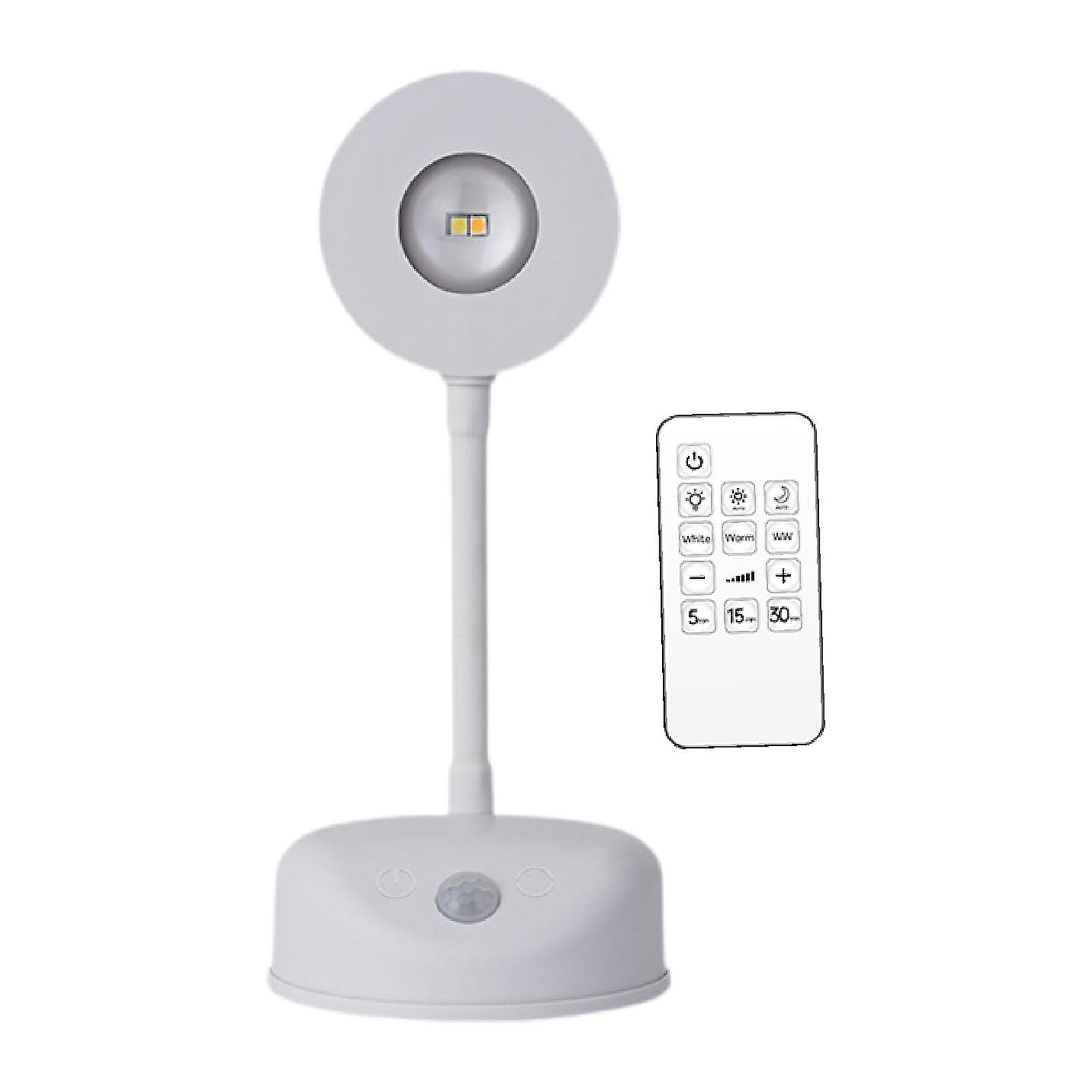 LED Motion Sensor Night Light with 3 Color Temperatures for Bathroom Hallway white