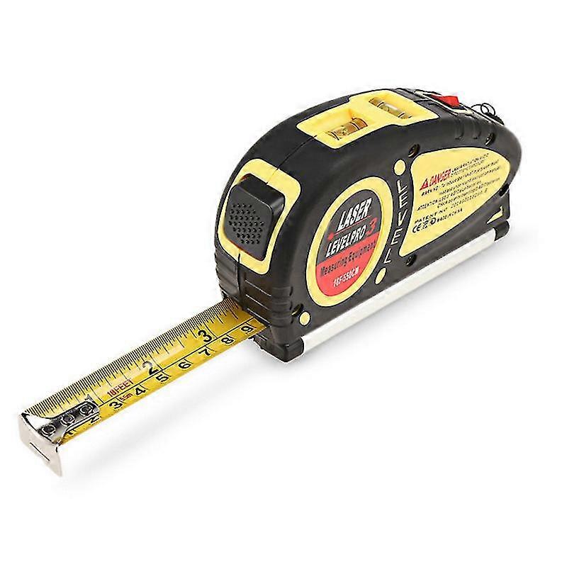 Laser level, multipurpose laser tape + tape