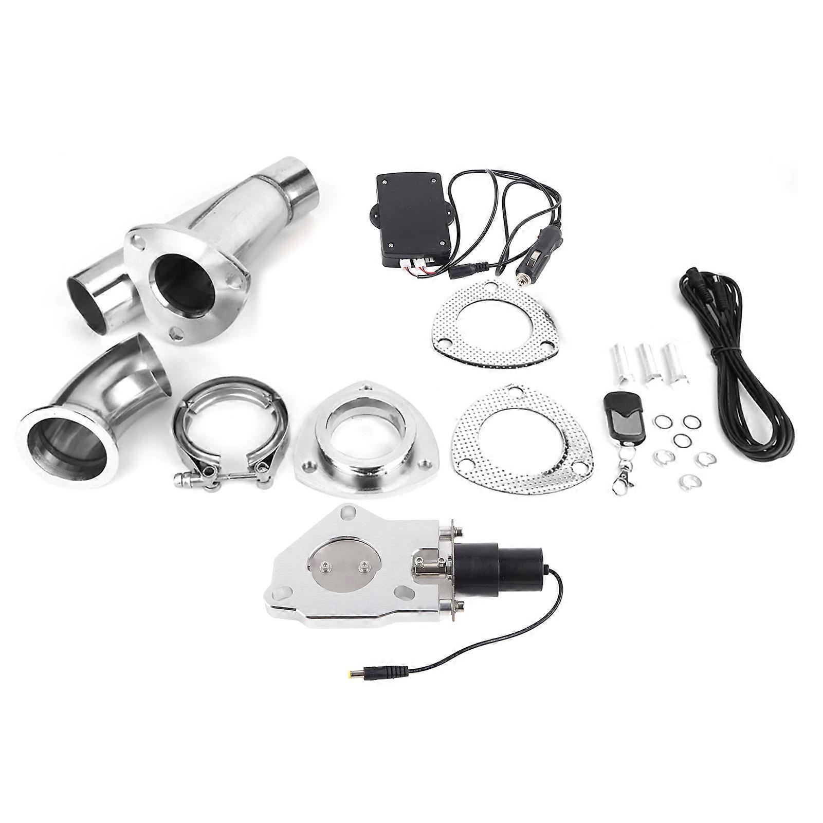 2.25inch Car Modification Universal Electric Exhaust Valve Remote Control E2U524