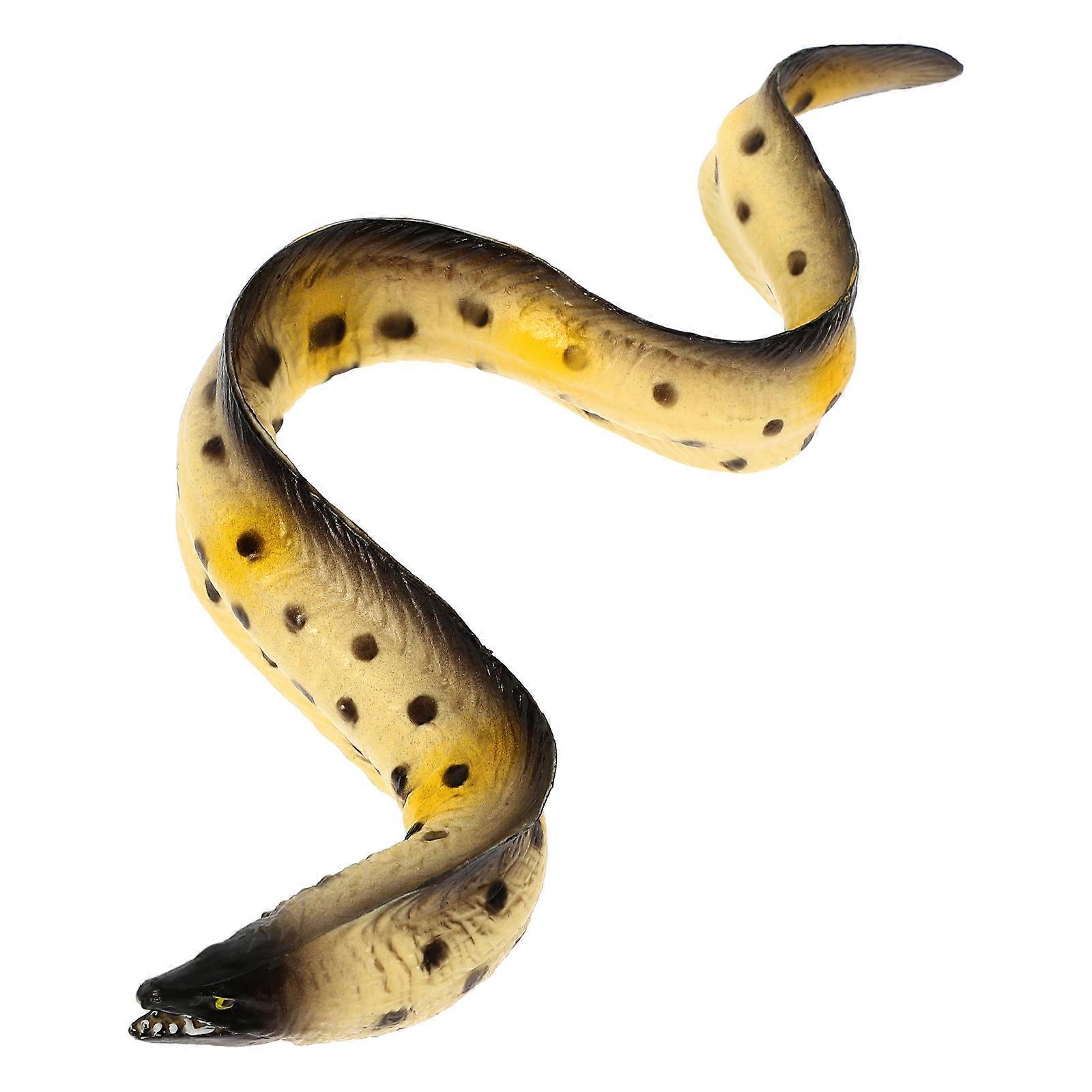 Animal Figure Highly Simulated Sea Eel Model Realistic Moray Eel Toy Kids Cognitive Animal Model