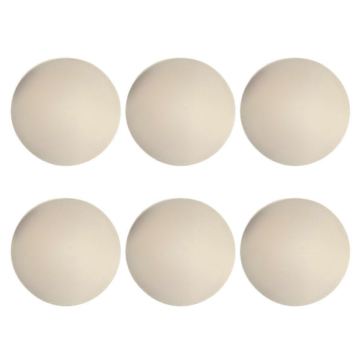 3 Pairs Bra Pads Pushup Superior Sponge Bra Cup Insert Pad Push Up 90L (White)