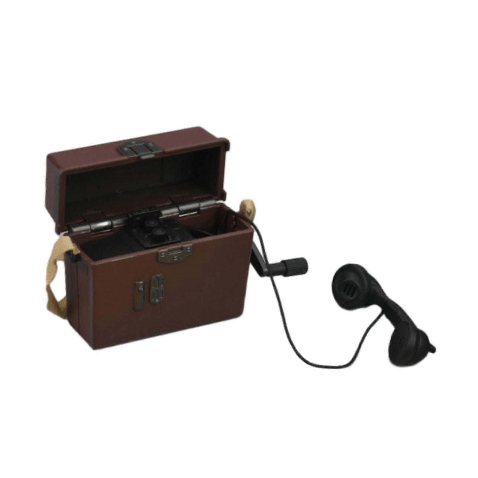1/6 Scale Telephone Backpack Action Figure for 12inch Action Figures Costume