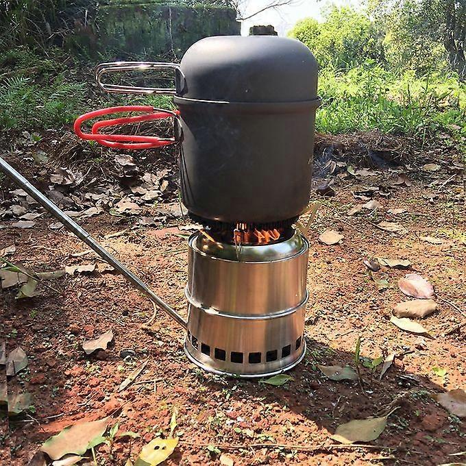 Udendørs bærbar grillgrillnet til brændeovn