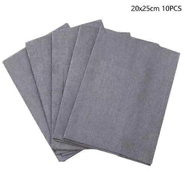 10 thickened magic cleaning cloth microfiber surface Black 20x25cm