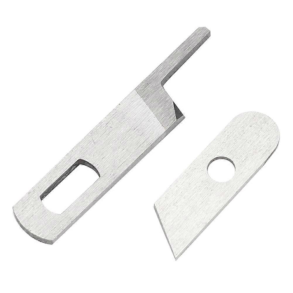 2Pcs Upper Lower Blades Household Multifunction Sewing Machine for SINGER 14U LOWER KNIFE