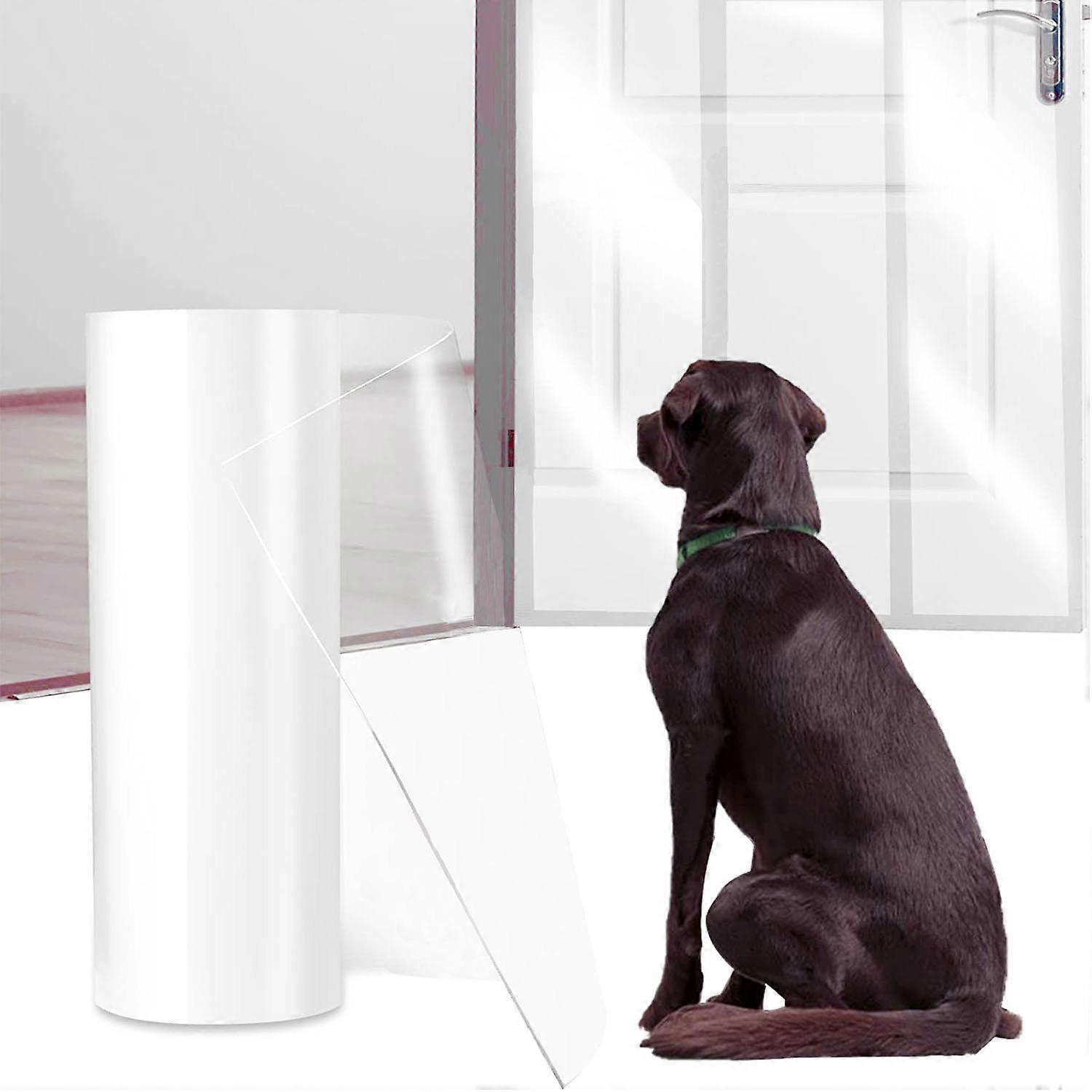 Durable Door Protectors Against Dog Scratching  118"x15" Easy Application