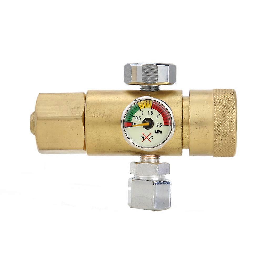 Oxygen Pressure Reducer Welding Argon Gas Meter Clear Scale Rustproof Regulator