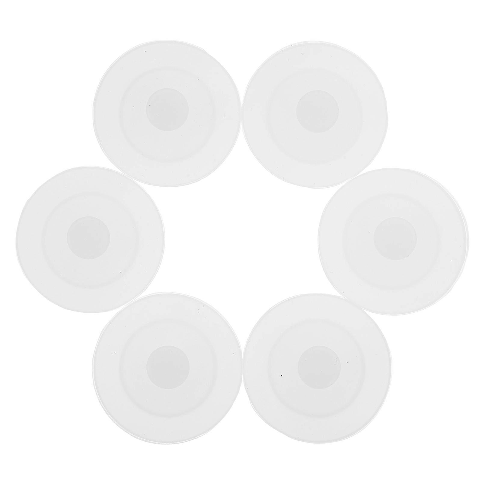 6pcsウォータータンブラーこぼれストッパーシリコンこぼれ防止プラグ腹ウォーターボトル蓋ストッパー