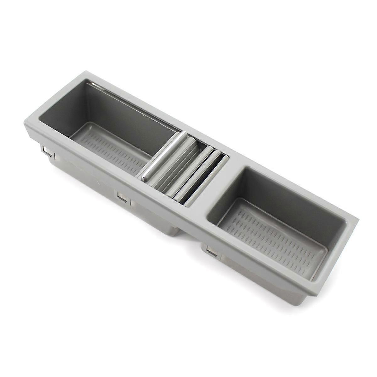 Center Console Storage Trays Replacement for E46 3 Series Drink Holder 51168248504 51168217953 Gray