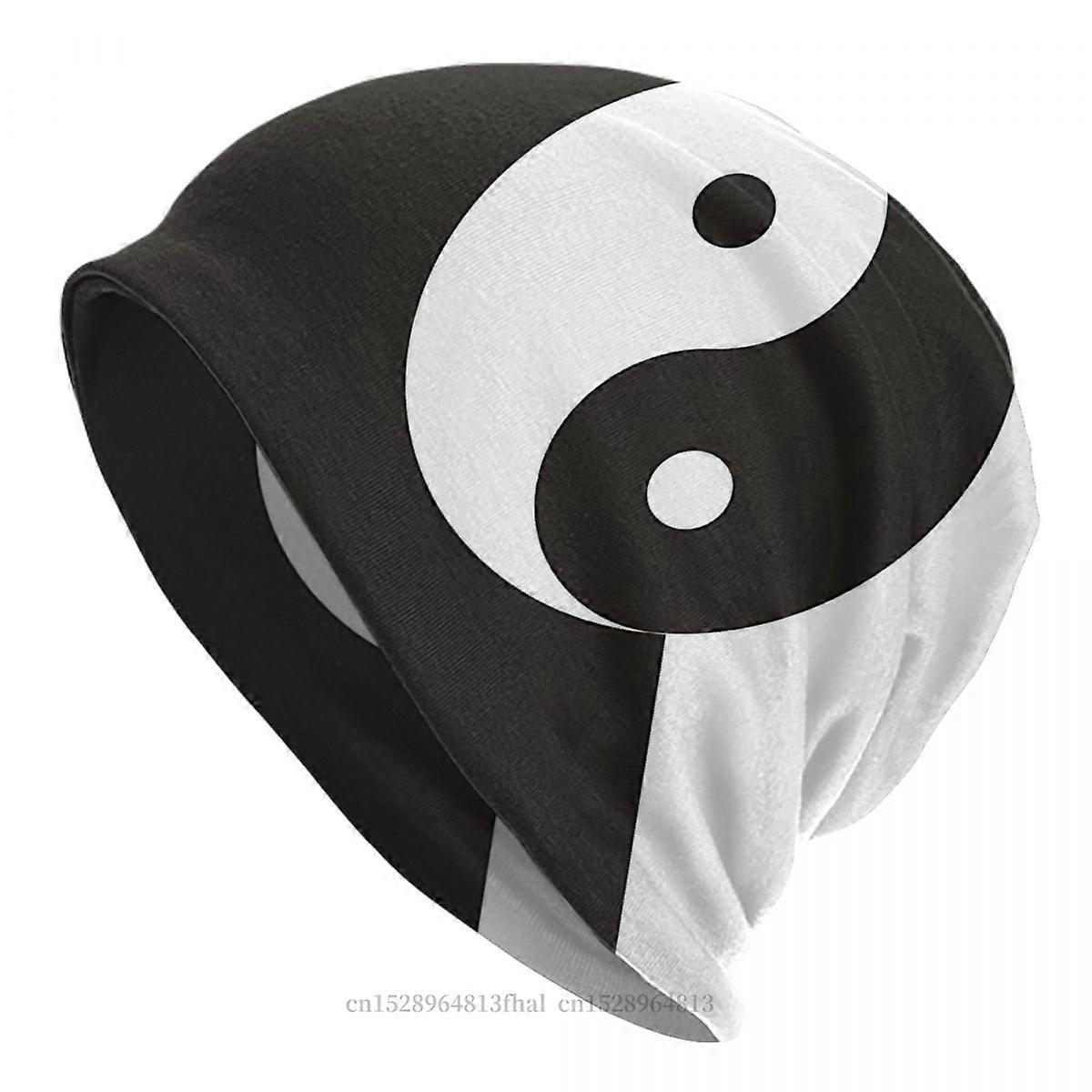 Bonnet Hats Men Women's Thin Hat Yin Yang Symbol Autumn Spring Warm Cap Design Skullies Beanies Caps