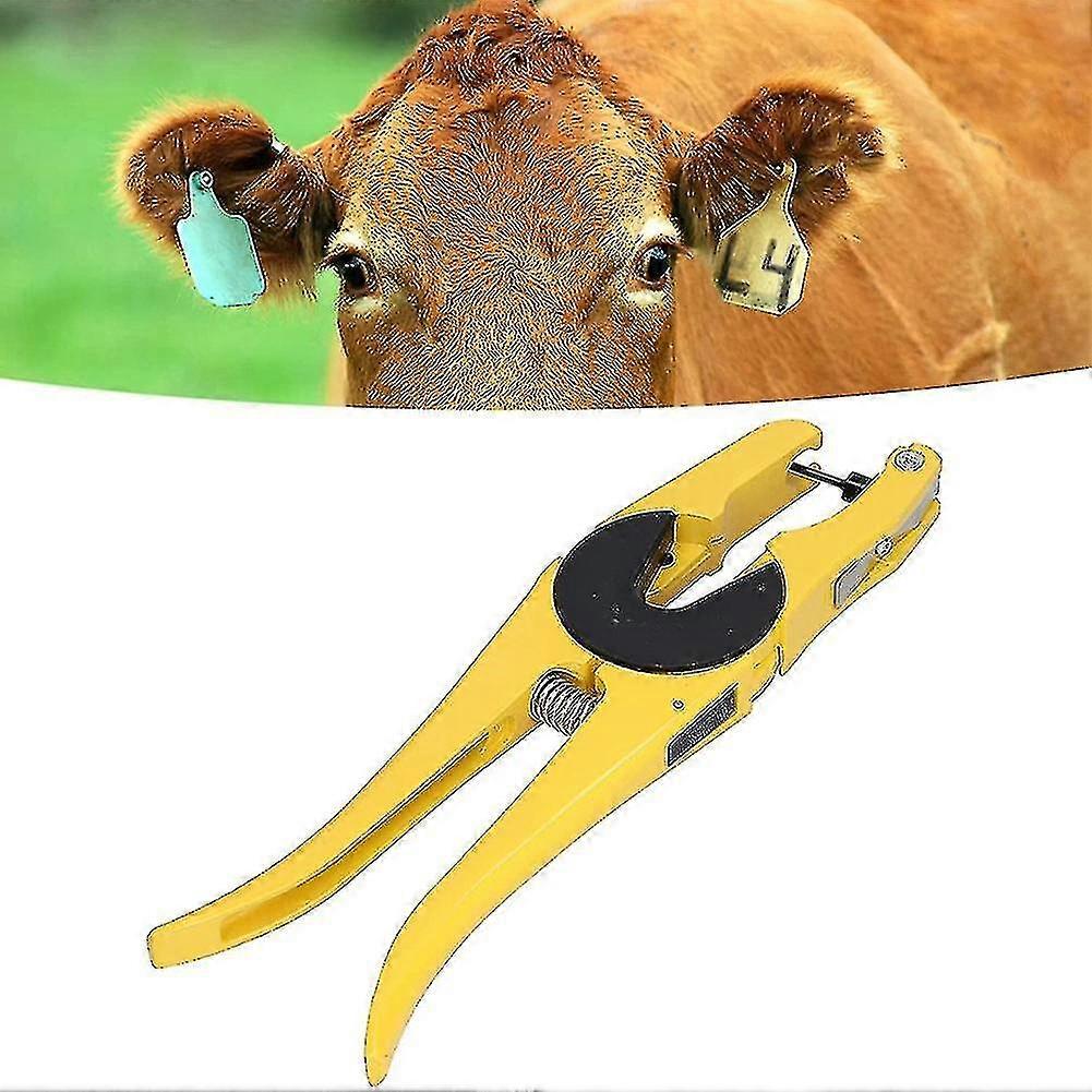 Ear Tag Puncher, Reduce Pain Compatible With Cattle Compatible With Pig Compatible With Sheep Compatible With Poultry