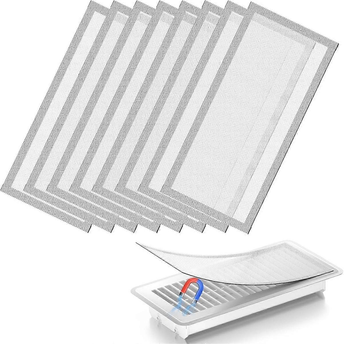 Floor Vent Cover, Magnetic Vent Cover Mesh Ventilation Filter for Home Floor/Wall/Ceiling to Captur
