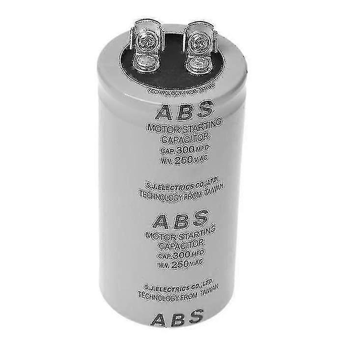 Cylinder 300uf 300mfd 250v Ac Motor Start Capacitor