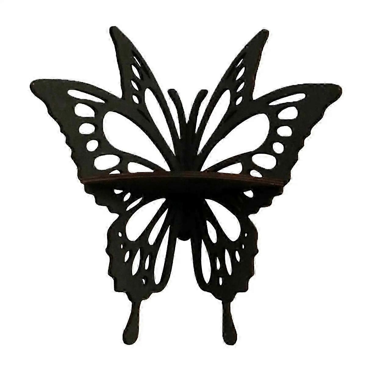 Wall Storage Finishing Rack Butterfly Corner Frame Float Dormitory Plant Candlestick