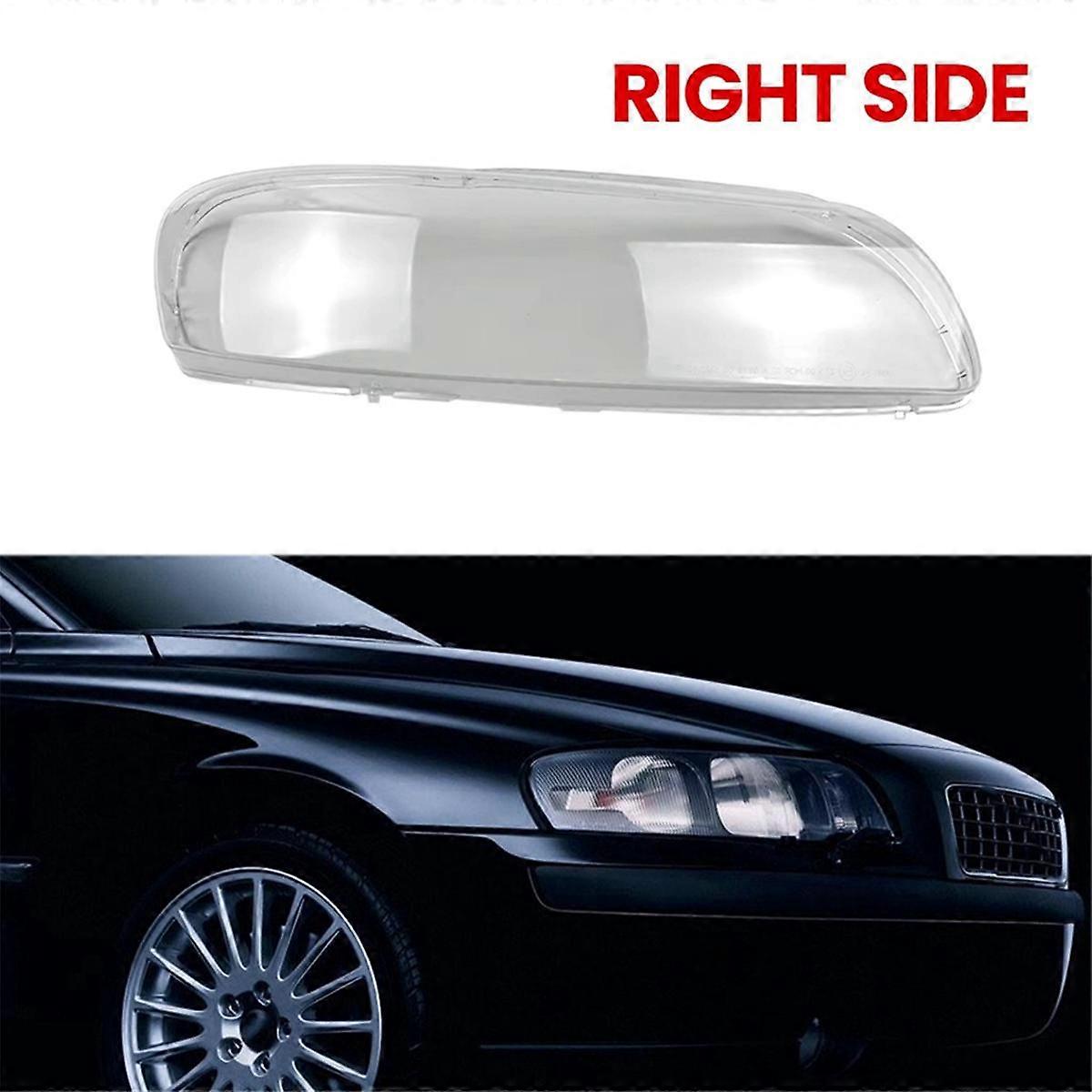 Für S60 V70 2004-2008 Auto Front Scheinwerfer Abdeckung Scheinwerfer Lampenschirm Lampenabdeckung Lampe Licht Abdeckungen Shel