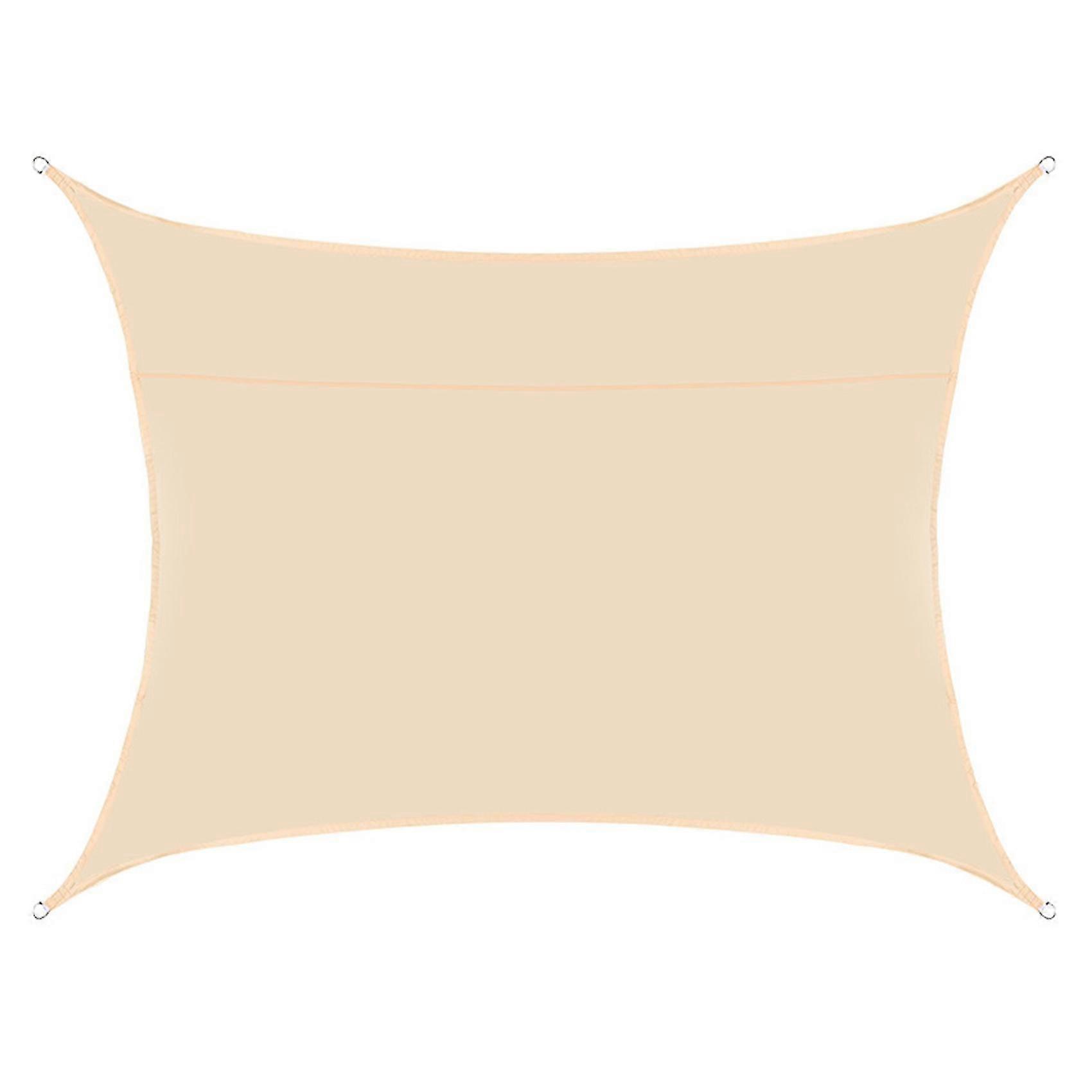 Shade Sail, Rectangle 6.5 X 10inch Sunshades Canopy, Sunrays Block Awning For Patio, Carport, Backy